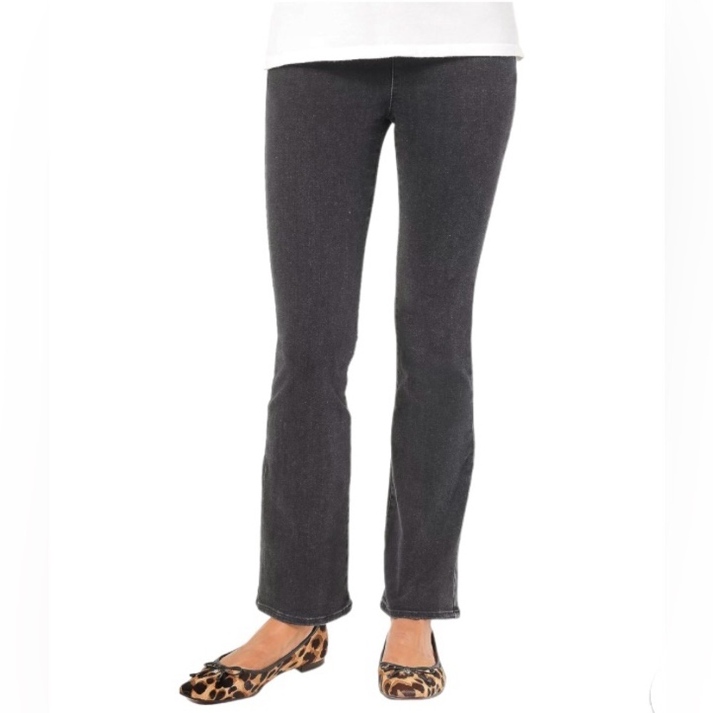 NYDJ Spanspring Pull-On Slim Bootcut Jeans Trinity women's 14WP-16WP